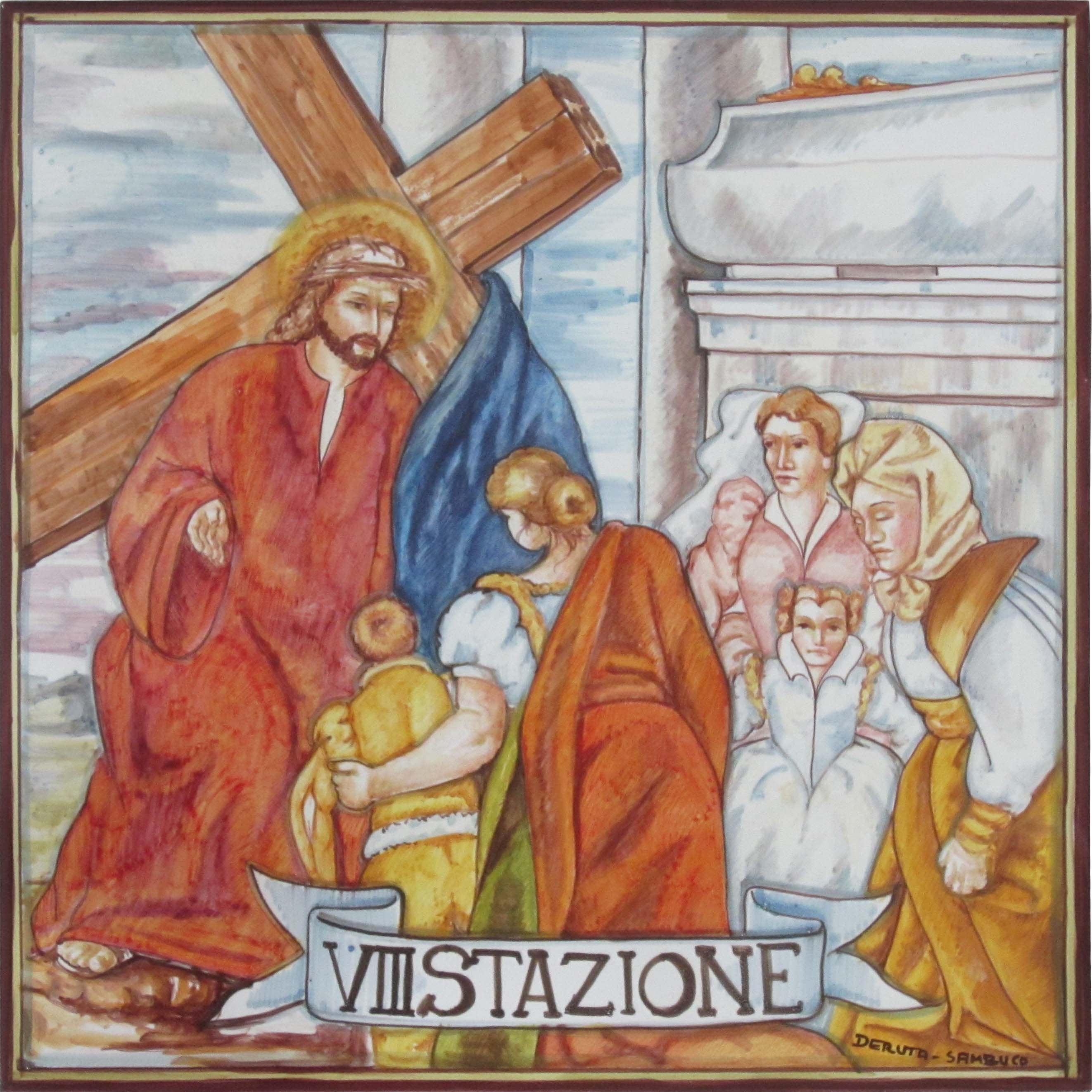 Sambuco Arte Sacra Deruta Via Crucis Stations of the Cross 02